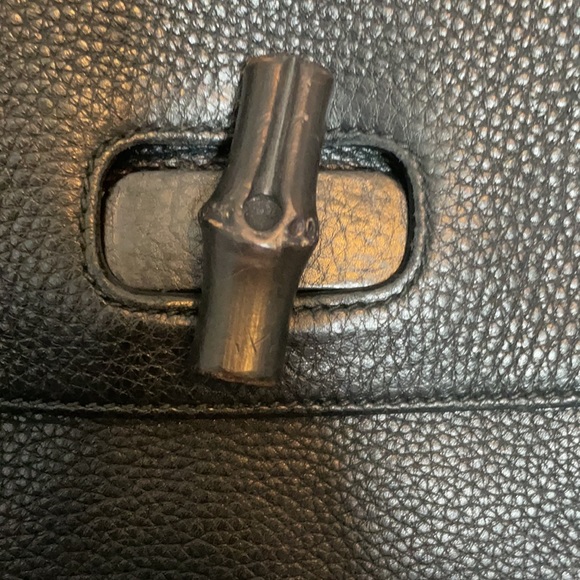 Gucci Bamboo top handle bag leather -large - Picture 2 of 11